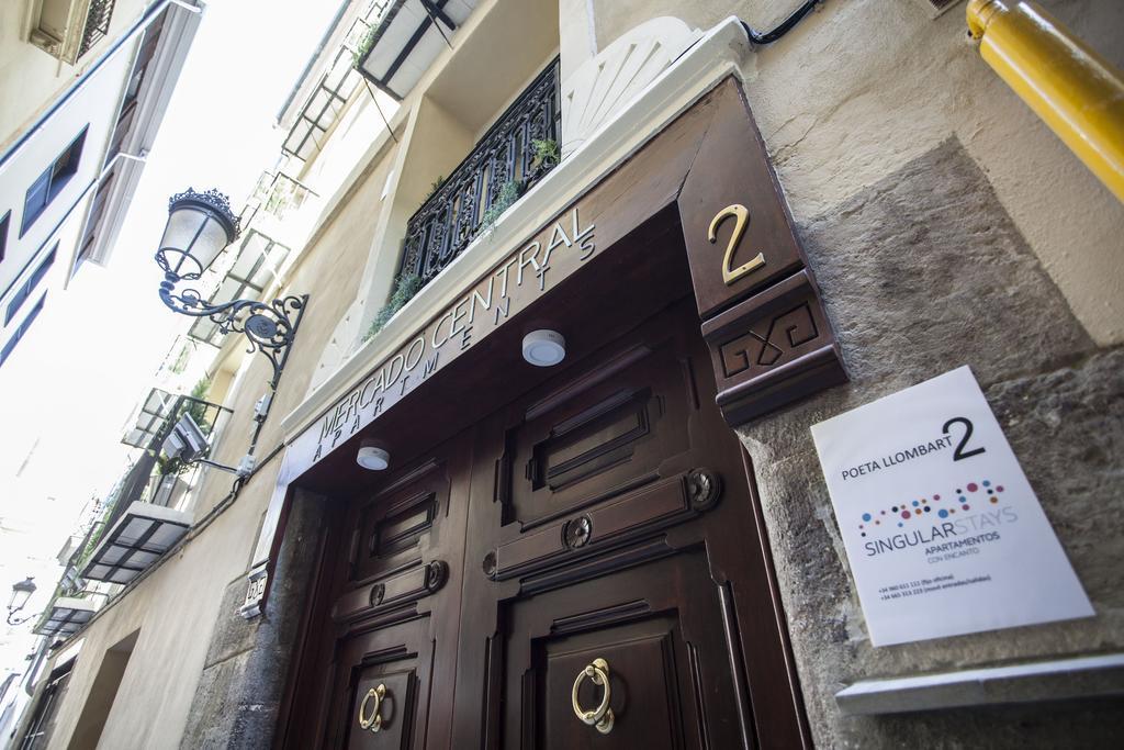 Singularstays Mercado Central Valencia Exteriör bild